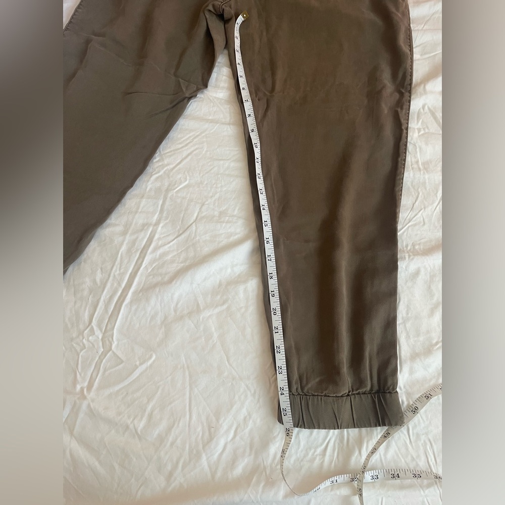 Nicole Miller New York, vintage cropped  zipper jogger